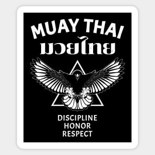 Muay Thai Eagle Sticker